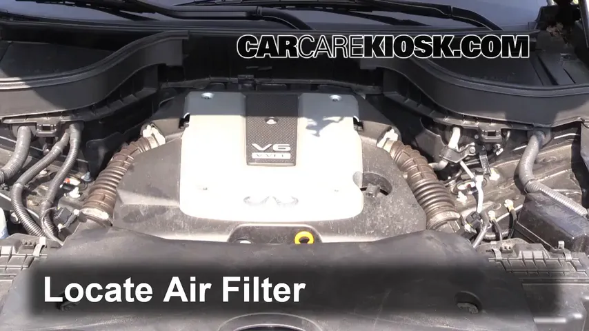 2013 Infiniti FX37 3.7L V6 Air Filter (Engine)